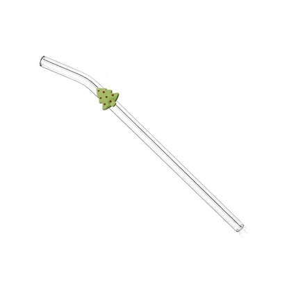 Christmas Tree Straw