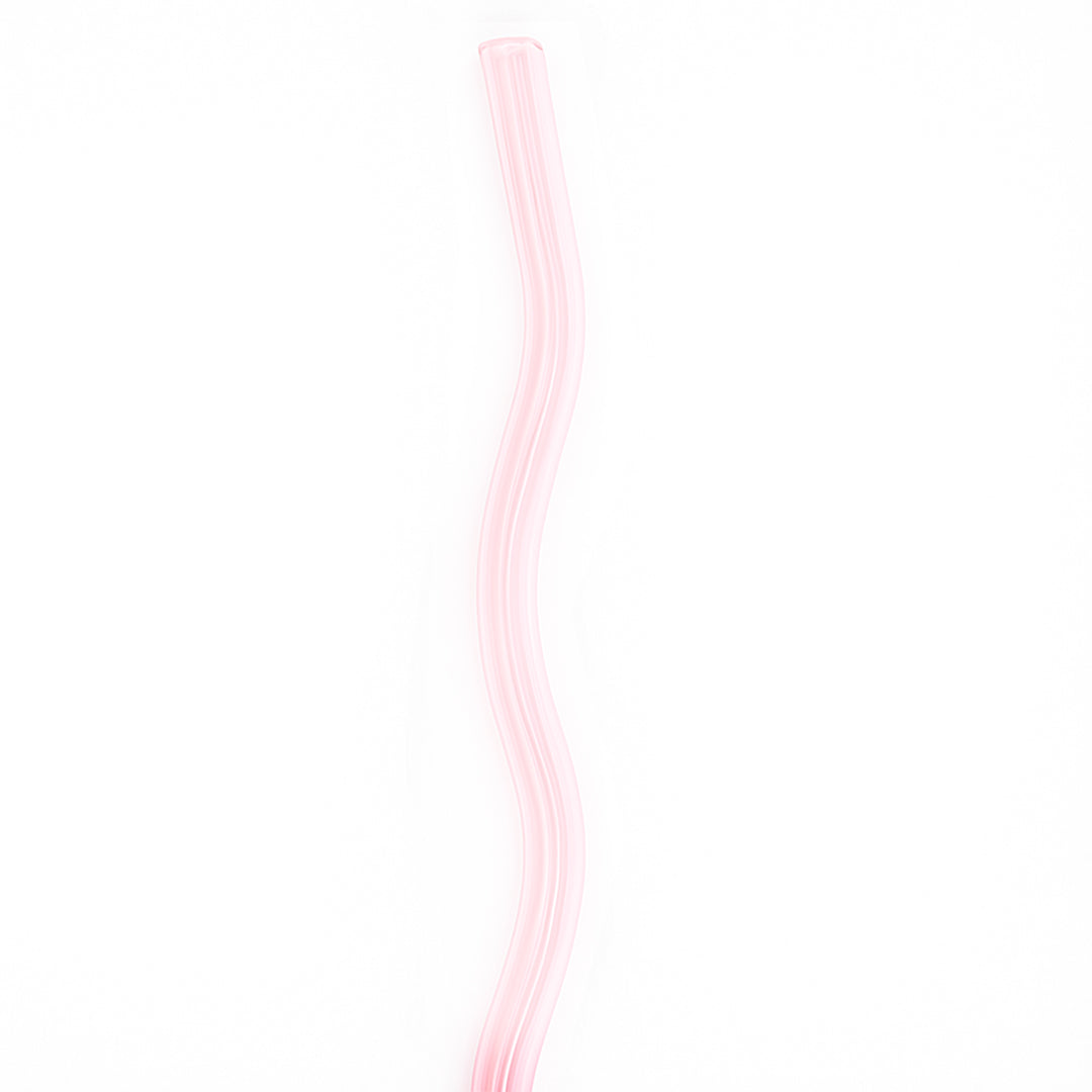 Pink Wiggle Straw