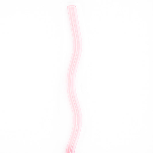 Pink Wiggle Straw