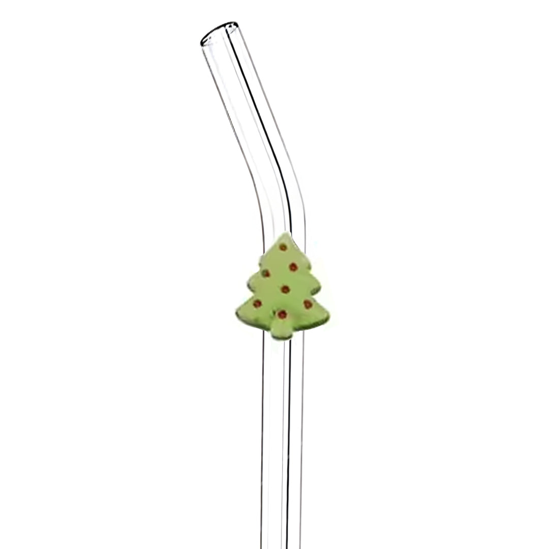 Christmas Tree Straw